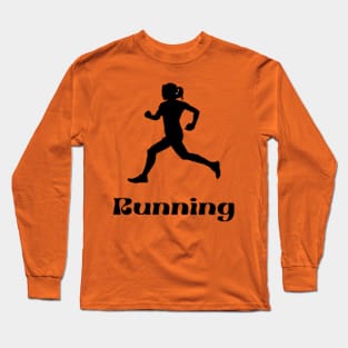 Women Running for Fitness Long Sleeve T-Shirt